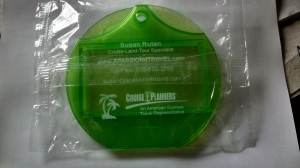 Luggage Tags for Susan Rutan of Cruise Planners